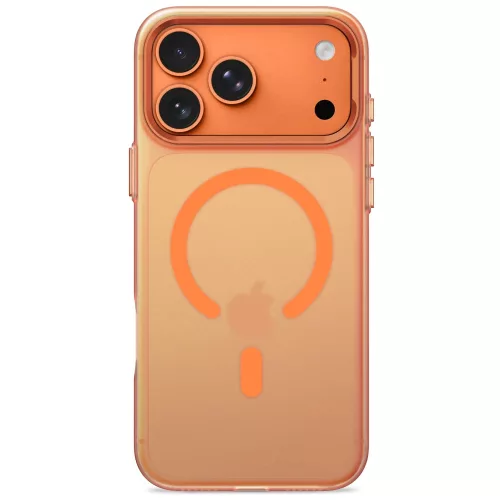 Tech-Protect MagZero Apple iPhone 18 Pro / 17 Pro tok, MagSafe, Cosmic Orange, narancs