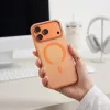 Tech-Protect MagZero Apple iPhone 18 Pro / 17 Pro tok, MagSafe, Cosmic Orange, narancs