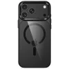 Tech-Protect Magmat Apple iPhone 18 Pro / 17 Pro tok, MagSafe, Black Clear, átlátszó-fekete