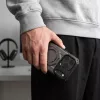 Tech-Protect MagForce Apple iPhone 18 Pro / 17 Pro tok kitámasztóval, megerősített védelemmel, MagSafe, Matte Black, fekete