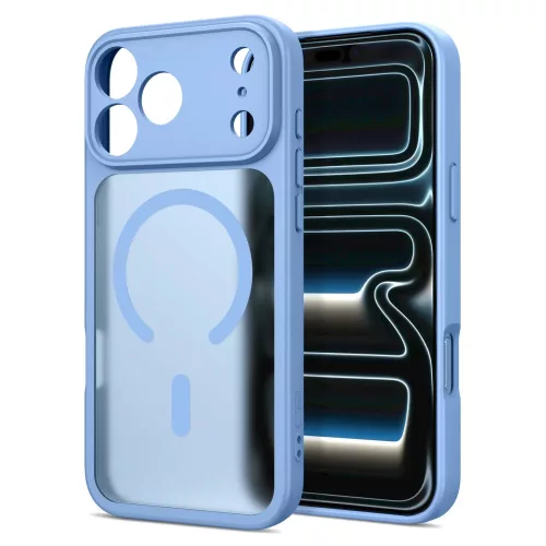 Tech-Protect BasicMag Apple iPhone 18 Pro / 17 Pro tok, MagSafe, Light Blue, világoskék