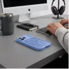 Tech-Protect BasicMag Apple iPhone 18 Pro / 17 Pro tok, MagSafe, Light Blue, világoskék