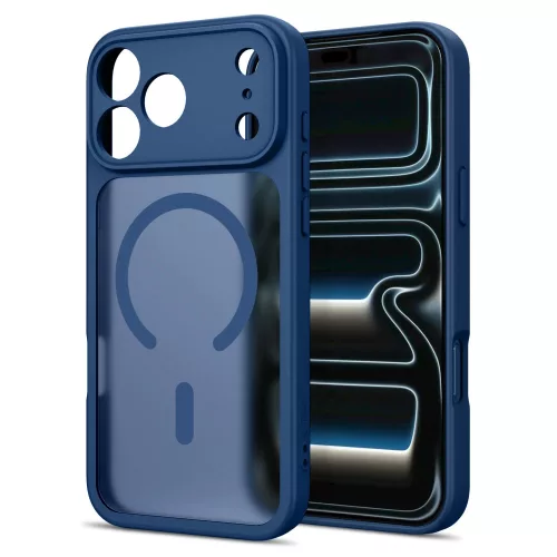 Tech-Protect BasicMag Apple iPhone 18 Pro Max / 17 Pro Max tok, MagSafe, Deep Blue, sötétkék