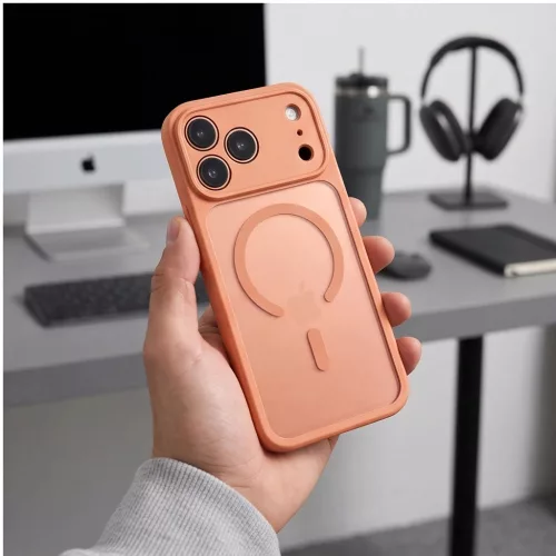 Tech-Protect BasicMag Apple iPhone 18 Pro / 17 Pro tok, MagSafe, Cosmic Orange, narancs