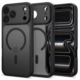  Tech-Protect BasicMag Apple iPhone 18 Pro Max / 17 Pro Max tok, MagSafe, Matte Black, fekete