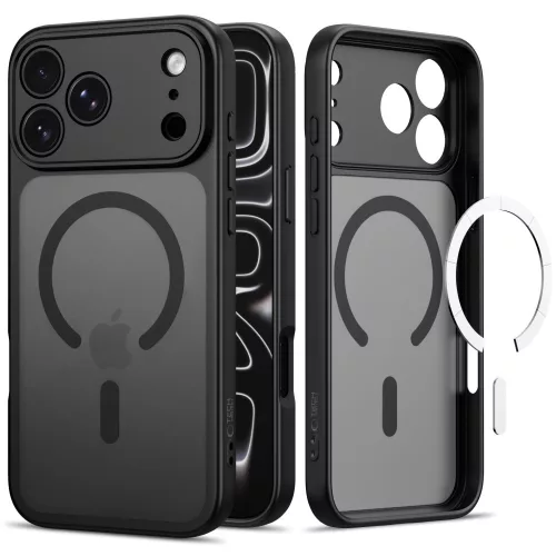 Tech-Protect BasicMag Apple iPhone 18 Pro Max / 17 Pro Max tok, MagSafe, Matte Black, fekete