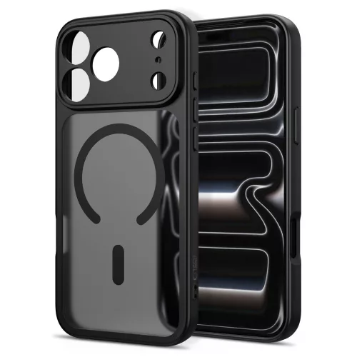 Tech-Protect BasicMag Apple iPhone 18 Pro Max / 17 Pro Max tok, MagSafe, Matte Black, fekete