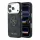 Guess PU 4G Resin Metal Logo Apple iPhone 18 Pro Max hátlap tok, fekete-arany