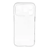 Clear 2mm iPhone 18 Pro / 17 Pro tok, átlátszó (kamera védelemmel)