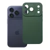 Apple iPhone 18 Pro / 17 Pro Matt 2.0 hátlap tok, zöld