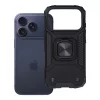 Nitro Apple iPhone 18 Pro / 17 Pro tok, megerősített sarokkal, kitámasztóval, fekete