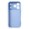 Silicone Mag Apple iPhone 18 Pro / 17 Pro tok, MagSafe, világoskék