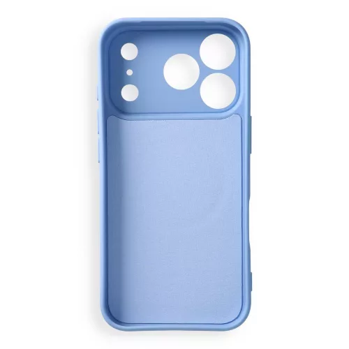 Silicone Mag Apple iPhone 18 Pro / 17 Pro tok, MagSafe, világoskék