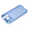 Silicone Mag Apple iPhone 18 Pro / 17 Pro tok, MagSafe, világoskék