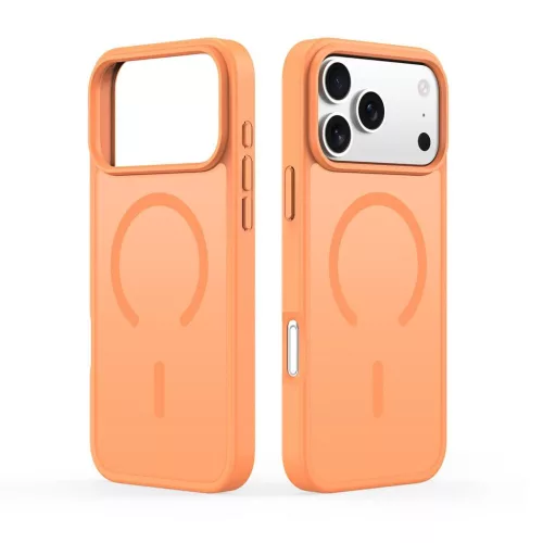 Dux Ducis Yind Apple iPhone 18 Pro / 17 Pro tok, MagSafe, narancs