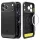Spigen Rugged Armor MagFit Apple iPhone 18 Pro / 17 Pro tok, MagSafe, Matte Black, fekete