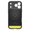 Spigen Rugged Armor MagFit Apple iPhone 18 Pro / 17 Pro tok, MagSafe, Matte Black, fekete