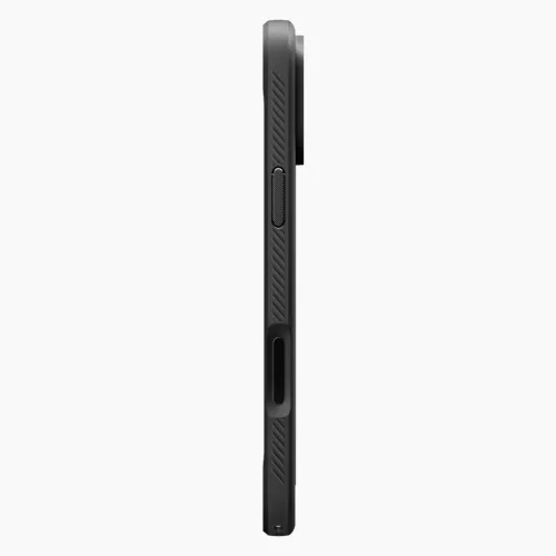 Spigen Rugged Armor MagFit Apple iPhone 18 Pro Max / 17 Pro Max tok, MagSafe, Matte Black, fekete
