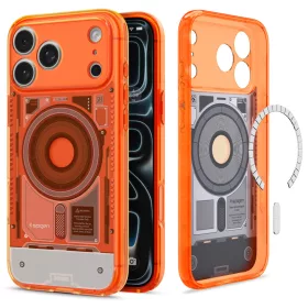   Spigen Ultra Hybrid MagFit Apple iPhone 18 Pro / 17 Pro tok, MagSafe, C-One, narancs