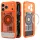 Spigen Ultra Hybrid MagFit Apple iPhone 18 Pro Max / 17 Pro Max tok, MagSafe, C-One, narancs