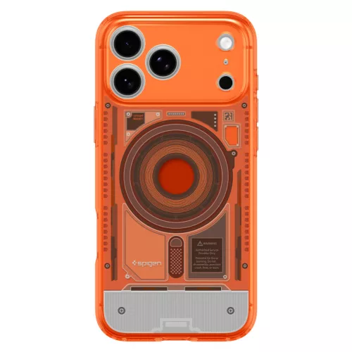 Spigen Ultra Hybrid MagFit Apple iPhone 18 Pro Max / 17 Pro Max tok, MagSafe, C-One, narancs
