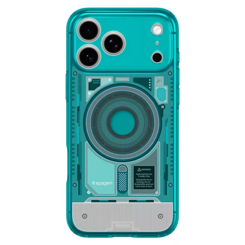 Spigen Ultra Hybrid MagFit Apple iPhone 18 Pro / 17 Pro tok, MagSafe, C-One, kék