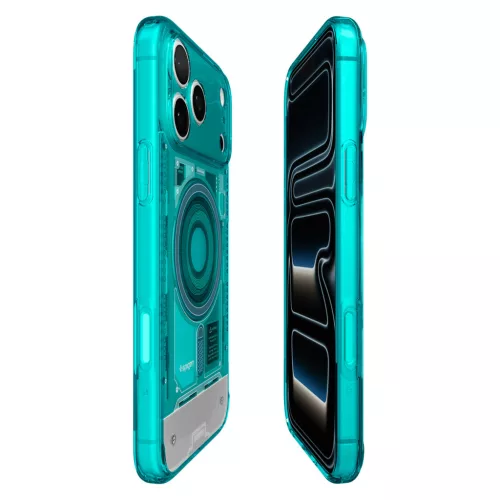 Spigen Ultra Hybrid MagFit Apple iPhone 18 Pro / 17 Pro tok, MagSafe, C-One, kék