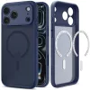 Spigen Ultra Hybrid MagFit Apple iPhone 18 Pro / 17 Pro tok, MagSafe, Frost, sötétkék