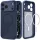 Spigen Ultra Hybrid MagFit Apple iPhone 18 Pro / 17 Pro tok, MagSafe, Frost, sötétkék