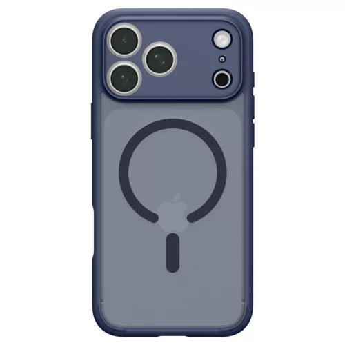 Spigen Ultra Hybrid MagFit Apple iPhone 18 Pro / 17 Pro tok, MagSafe, Frost, sötétkék