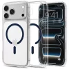 Spigen Ultra Hybrid MagFit Apple iPhone 18 Pro / 17 Pro tok, MagSafe, Clear, kék