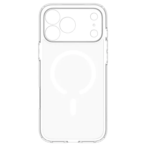 Spigen Ultra Hybrid MagFit Apple iPhone 18 Pro Max / 17 Pro Max tok, MagSafe, Frost, fehér