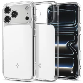   Spigen Ultra Hybrid T MagFit Apple iPhone 18 Pro Max / 17 Pro Max tok, MagSafe, Glossy White, fehér