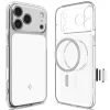 Spigen Ultra Hybrid T MagFit Apple iPhone 18 Pro Max / 17 Pro Max tok, MagSafe, Glossy White, fehér