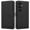 Tech-Protect Wallet Samsung Galaxy S26 FE flip / kinyitható tok, fekete