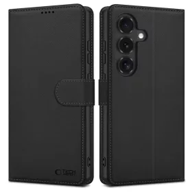   Tech-Protect Wallet Samsung Galaxy S26 FE flip / kinyitható tok, fekete
