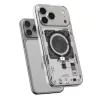 Spigen Ultra Hybrid MagFit Apple iPhone 18 Pro / 17 Pro tok, MagSafe, Neo One, átlátszó