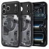 Spigen Ultra Hybrid MagFit Apple iPhone 18 Pro / 17 Pro tok, MagSafe, Zero One, fekete
