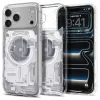 Spigen Ultra Hybrid MagFit Apple iPhone 18 Pro / 17 Pro tok, MagSafe, Zero One, fehér
