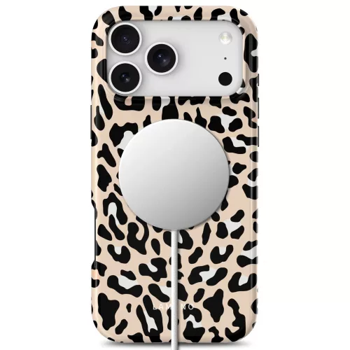 Tech-Protect Lamano Apple iPhone 18 Pro / 17 Pro hátlap tok, MagSafe, Pure Instict, leopárdminta / párducminta