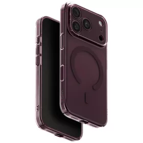   Uniq Airsuit Magclick Apple iPhone 18 Pro / 17 Pro tok, MagSafe, burgundi