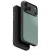 Uniq Lyden DS Magclick Apple iPhone 18 Pro / 17 Pro tok, MagSafe, műbőr, zöld
