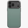 Uniq Lyden DS Magclick Apple iPhone 18 Pro / 17 Pro tok, MagSafe, műbőr, zöld