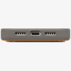 Uniq Lyden DS Magclick Apple iPhone 18 Pro / 17 Pro tok, MagSafe, műbőr, barna