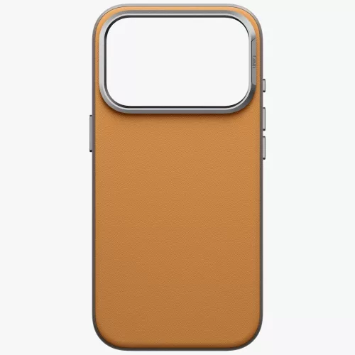 Uniq Lyden DS Magclick Apple iPhone 18 Pro Max / 17 Pro Max tok, MagSafe, műbőr, barna