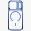 Uniq Lifepro Xtreme Magclick Apple iPhone 18 Pro Max / 17 Pro Max tok párnázott sarkakkal, MagSafe, átlátszó-kék