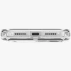 Uniq Lifepro Xtreme Magclick Apple iPhone 18 Pro / 17 Pro tok párnázott sarkakkal, MagSafe, átlátszó-fehér