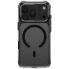 Uniq Lifepro Xtreme Magclick Apple iPhone 18 Pro / 17 Pro tok párnázott sarkakkal, MagSafe, átlátszó-fekete