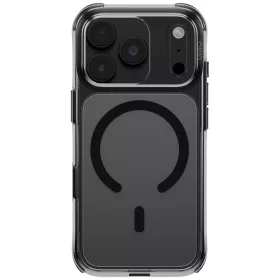   Uniq Lifepro Xtreme Magclick Apple iPhone 18 Pro / 17 Pro tok párnázott sarkakkal, MagSafe, átlátszó-fekete