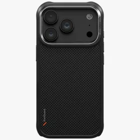   Uniq Keva Magclick Apple iPhone 18 Pro / 17 Pro tok, Magsafe, kevlár, fekete